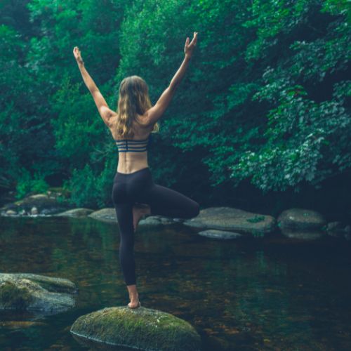 yoga in nature